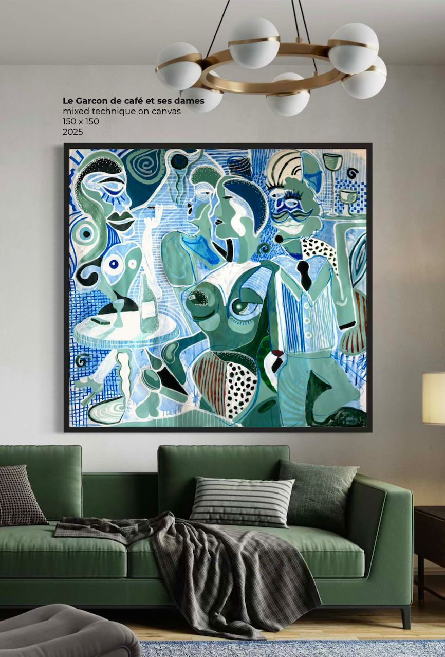 Le Garçon de café et ses dames