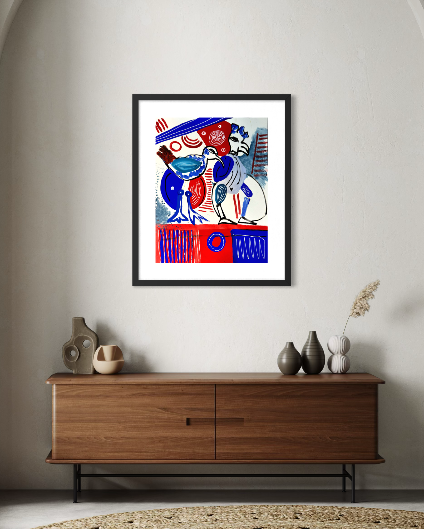 Le coq et la mouette