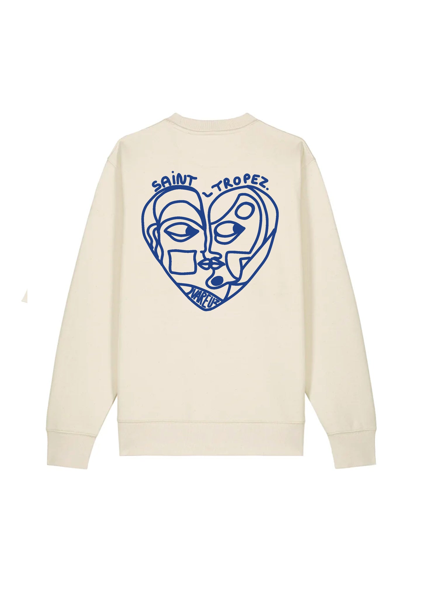 SWEAT SAINT-TROPEZ "BISOUS BISOUS"